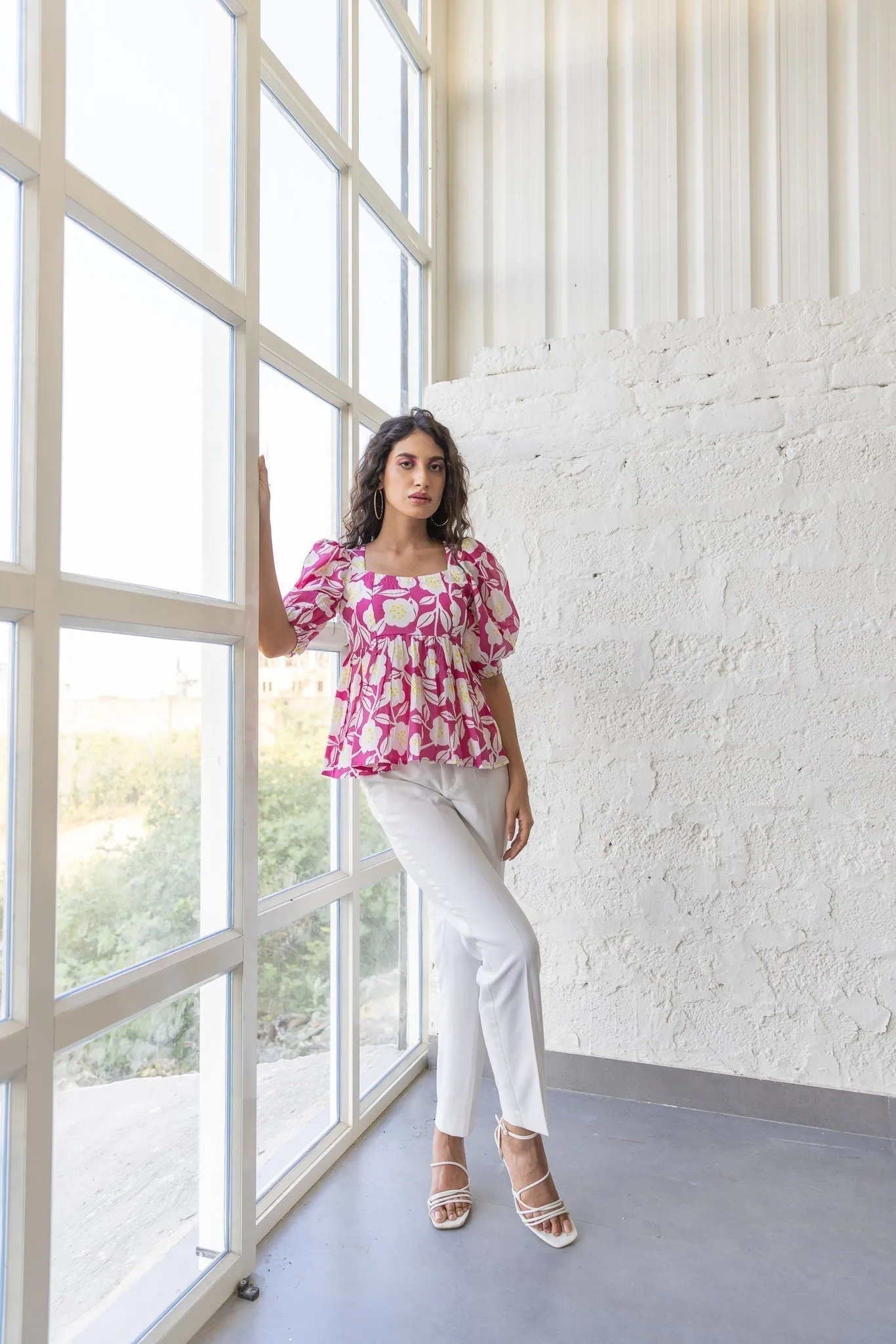 Alisha Peplum Top