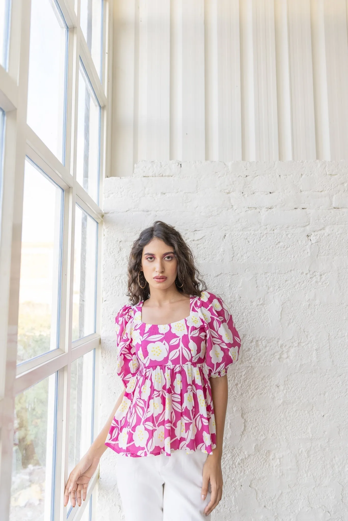 Alisha Peplum Top