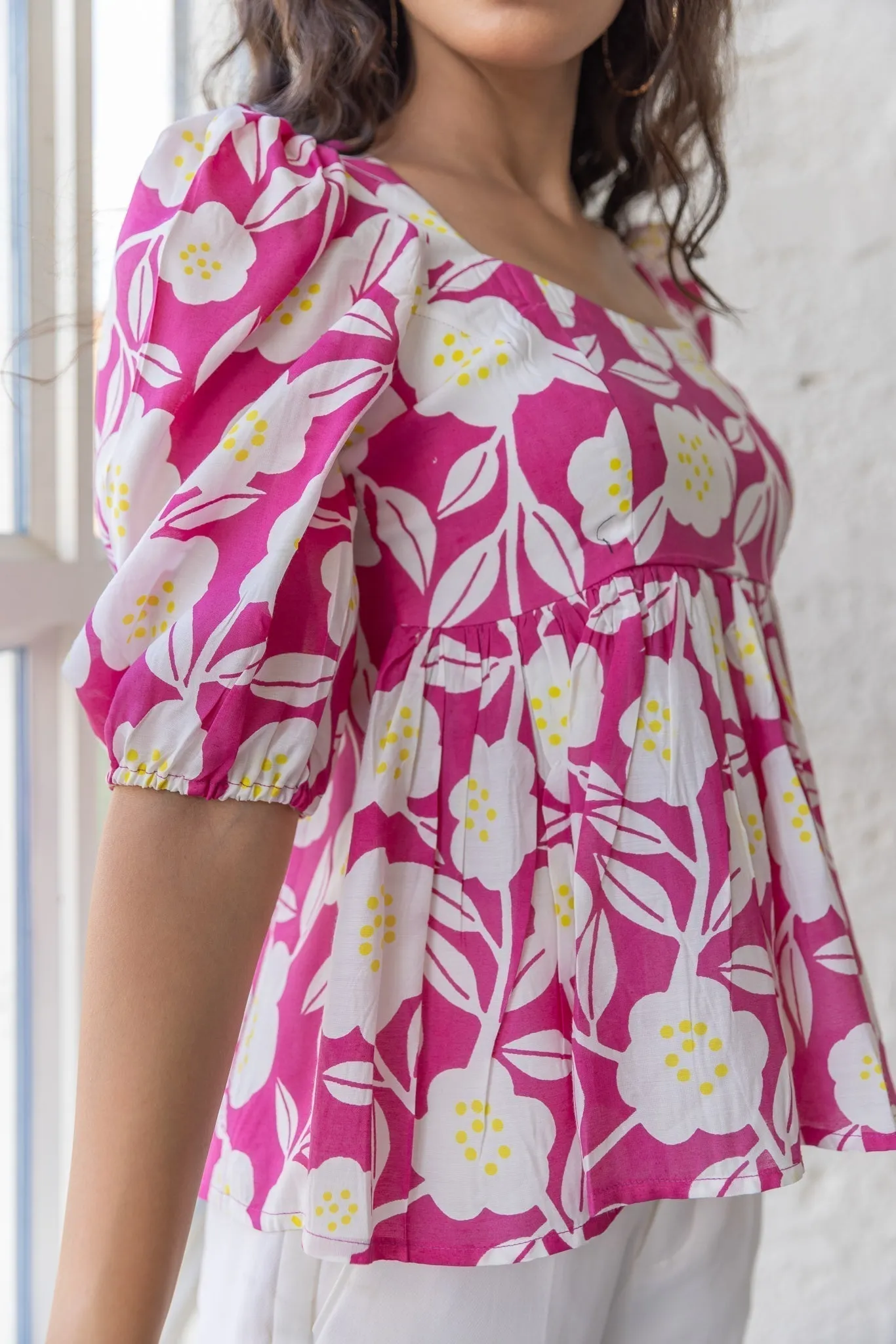 Alisha Peplum Top