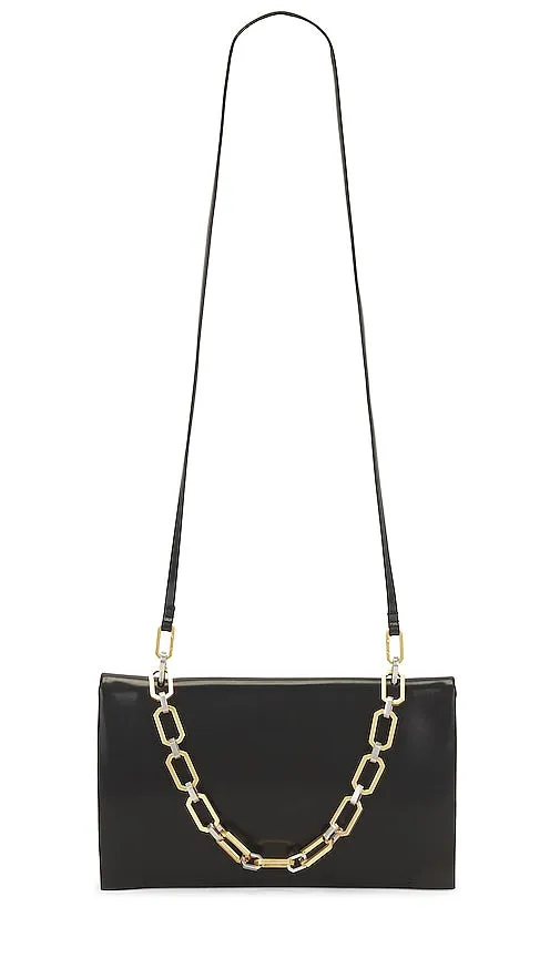 ALLSAINTS Akira Clutch Bag in Black