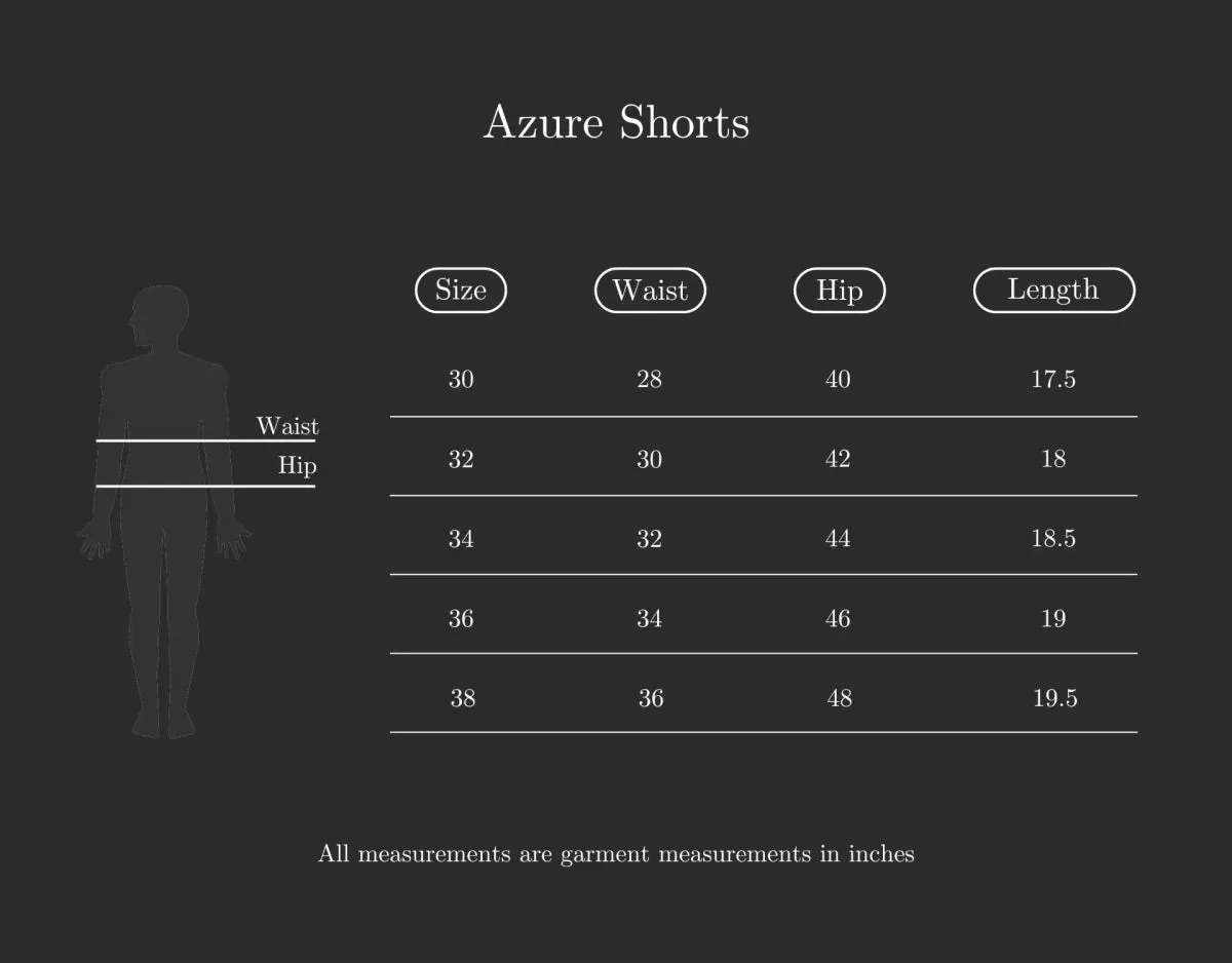 Azure Shorts - Mustard - Hemp Tencel