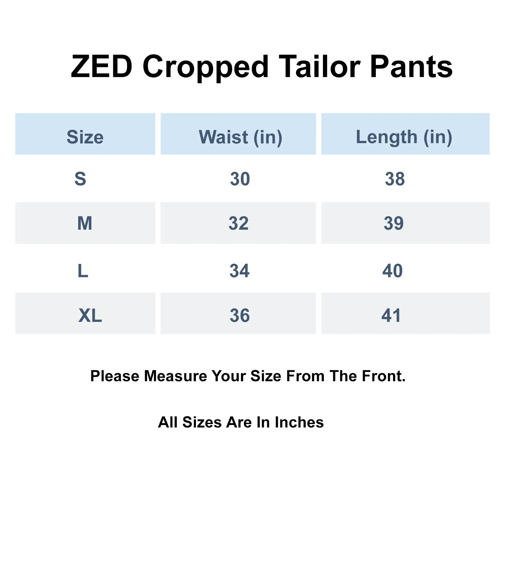 Black Tailored Pants