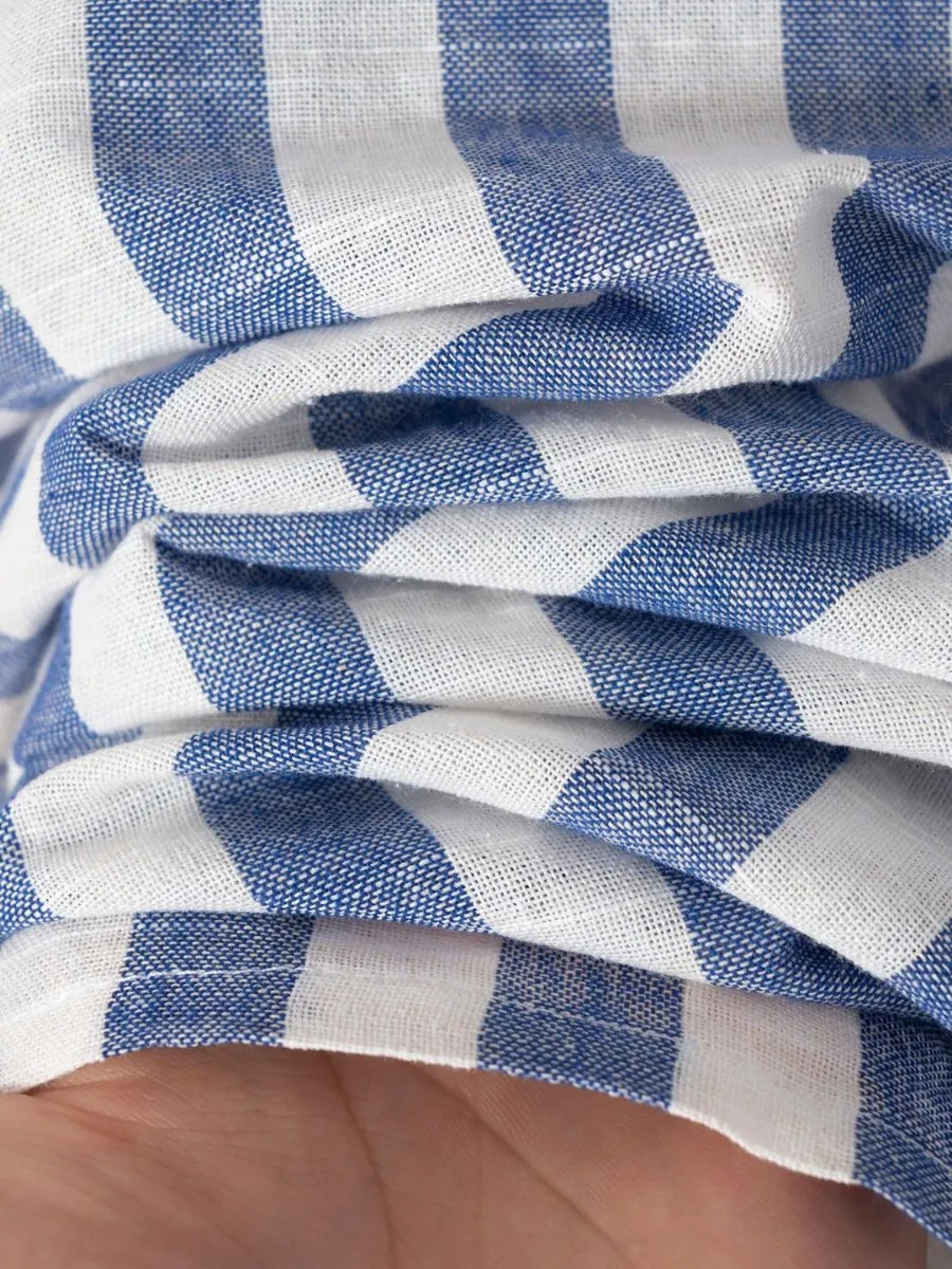Casual Striped Button-Up Shirt
