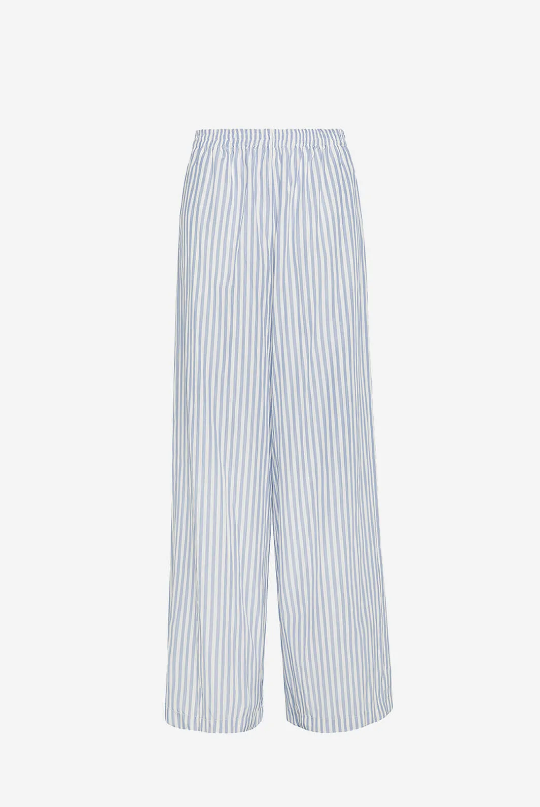 Chic Striped Taffetas Palazzo Pants