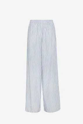 Chic Striped Taffetas Palazzo Pants
