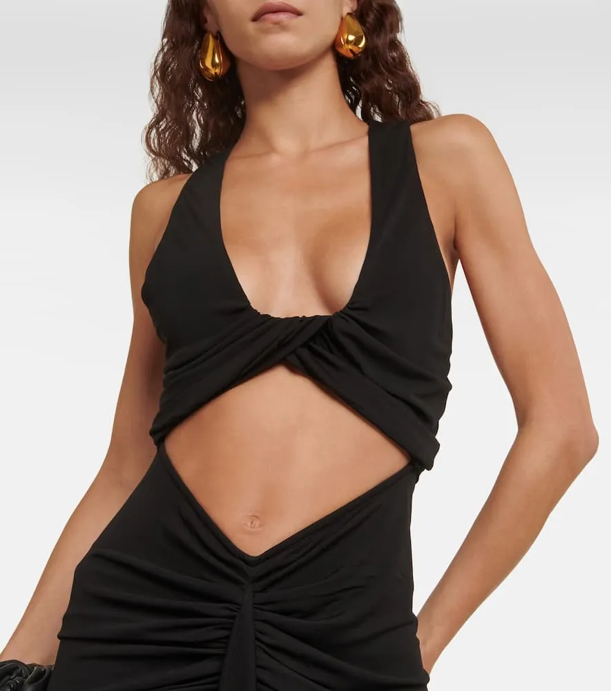 Christopher Esber Vivenda cutout jersey maxi dress