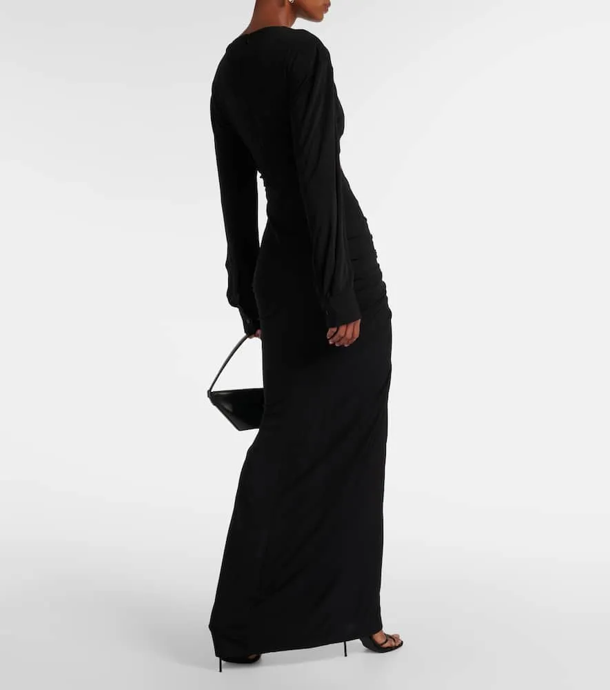 Christopher Esber Vivenda draped jersey maxi dress