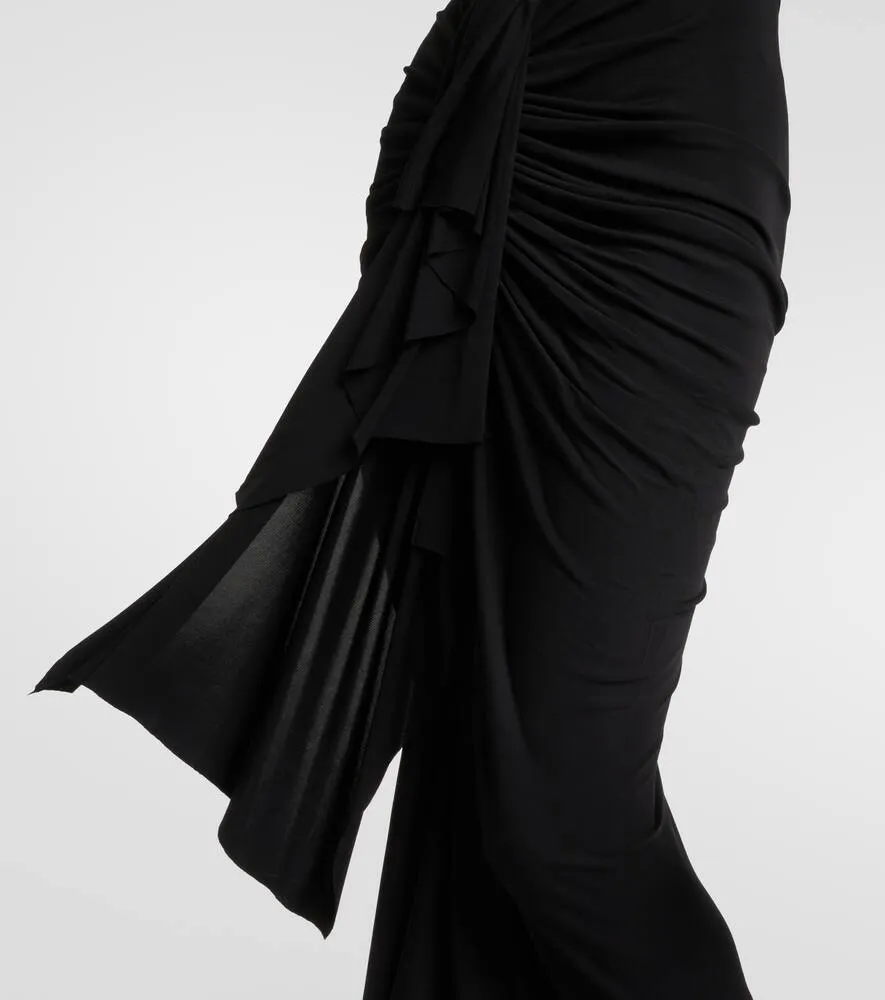 Christopher Esber Vivenda draped jersey maxi dress