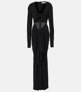 Christopher Esber Vivenda draped jersey maxi dress