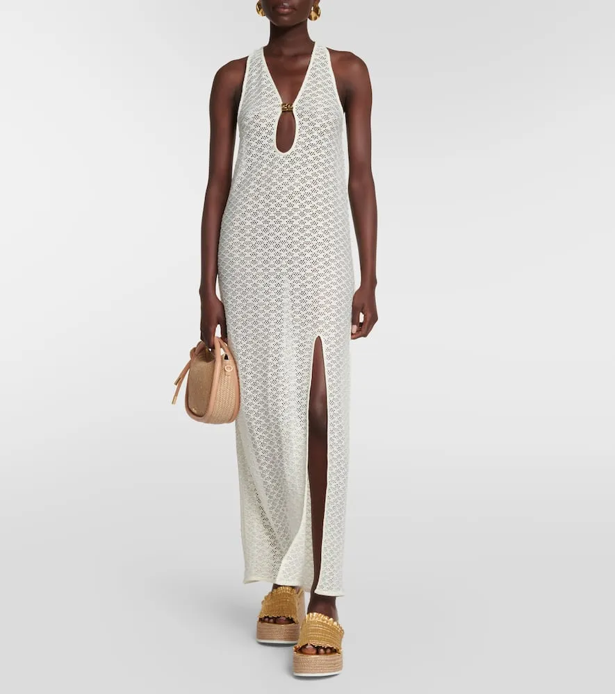 Ganni Lace maxi dress