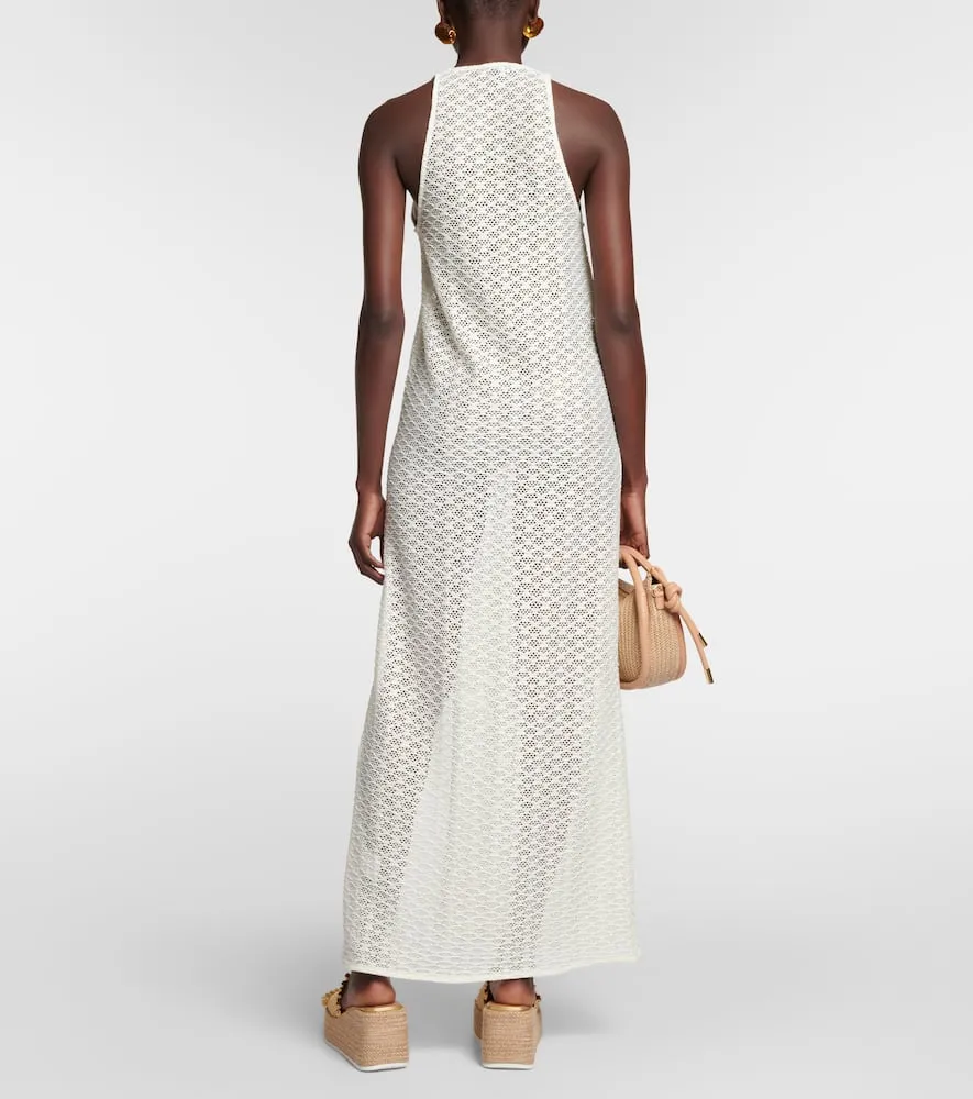 Ganni Lace maxi dress