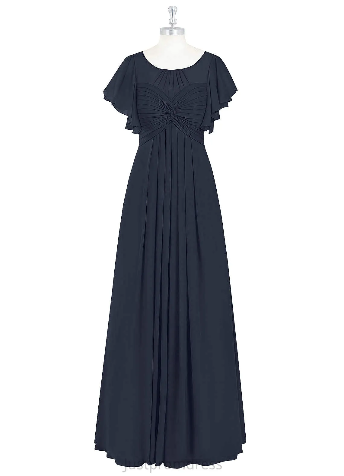 Kaylen Sheath/Column V-Neck Floor Length Natural Waist Sleeveless Bridesmaid Dresses