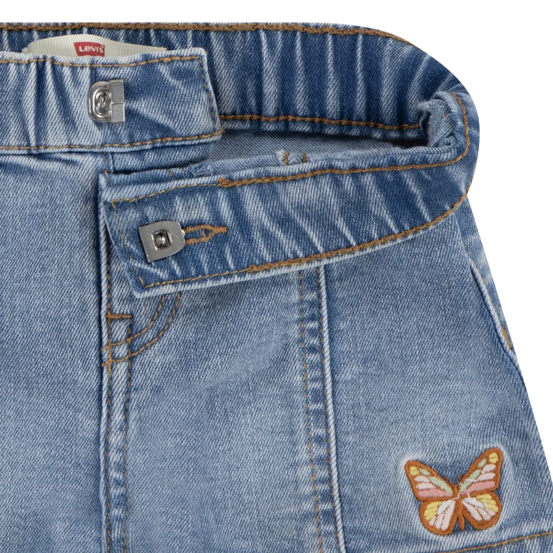 Levi's Girls Flutter Sleeve Tee & Shorts Set (Toddlers)