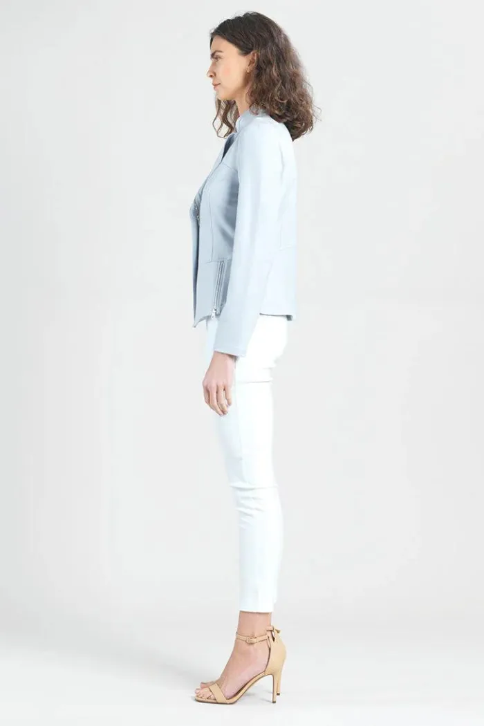 Liquid Leather Signature Jacket - Stone