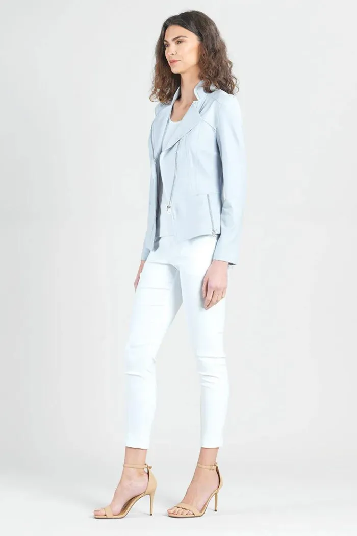 Liquid Leather Signature Jacket - Stone