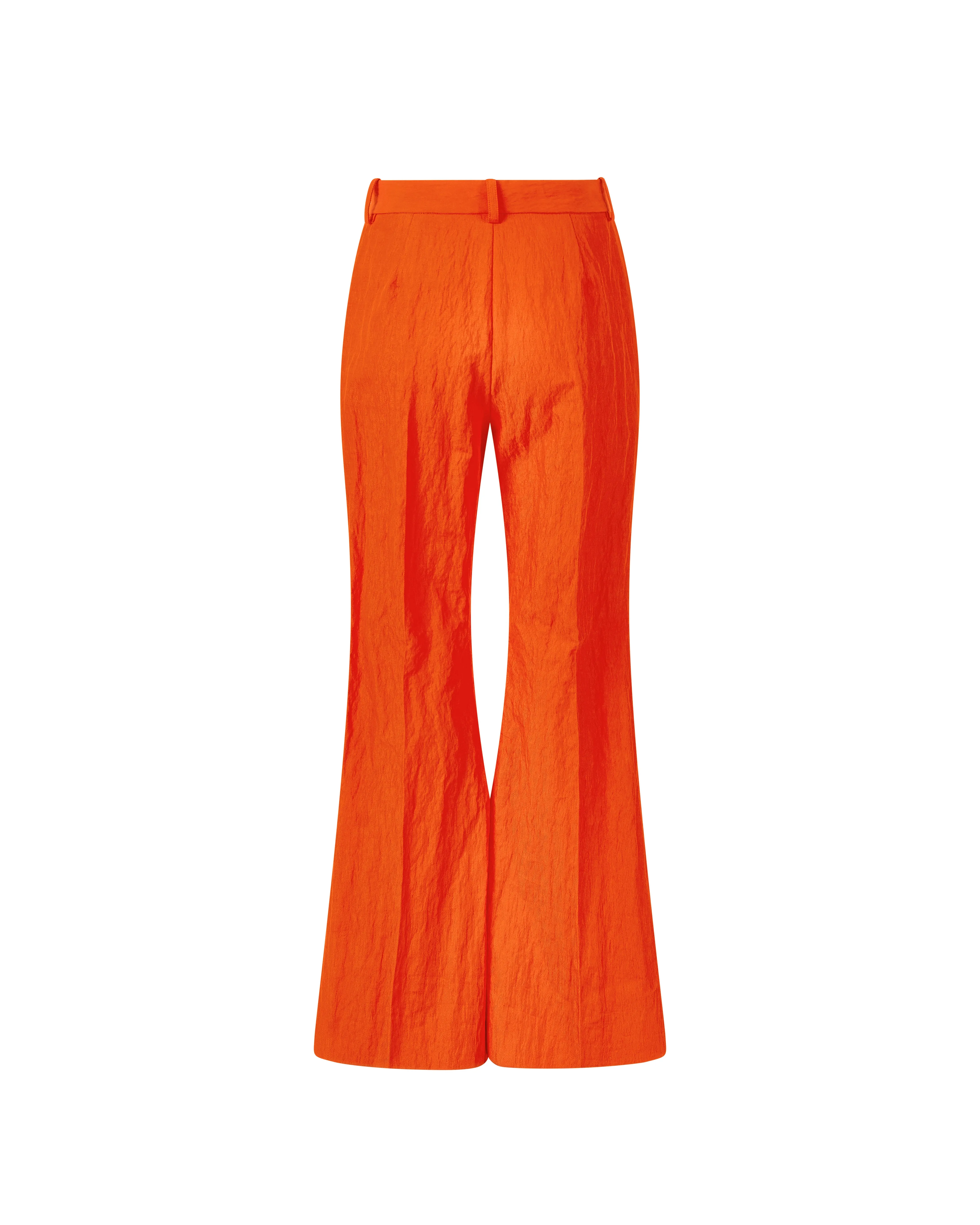 Paneled And Piped Flare Pant