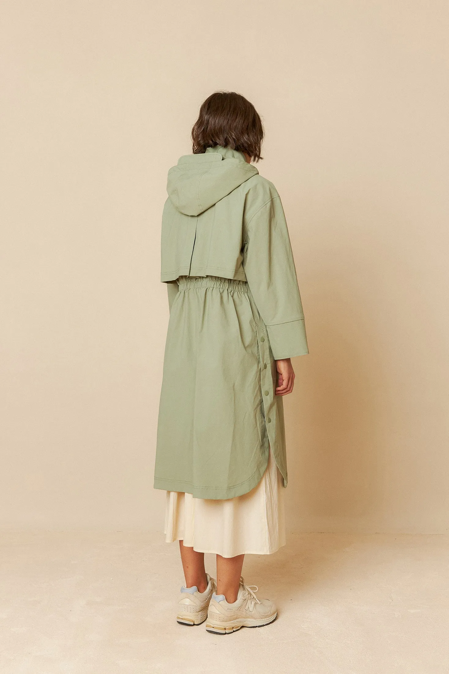 WATER RESISTANT TRENCH COAT